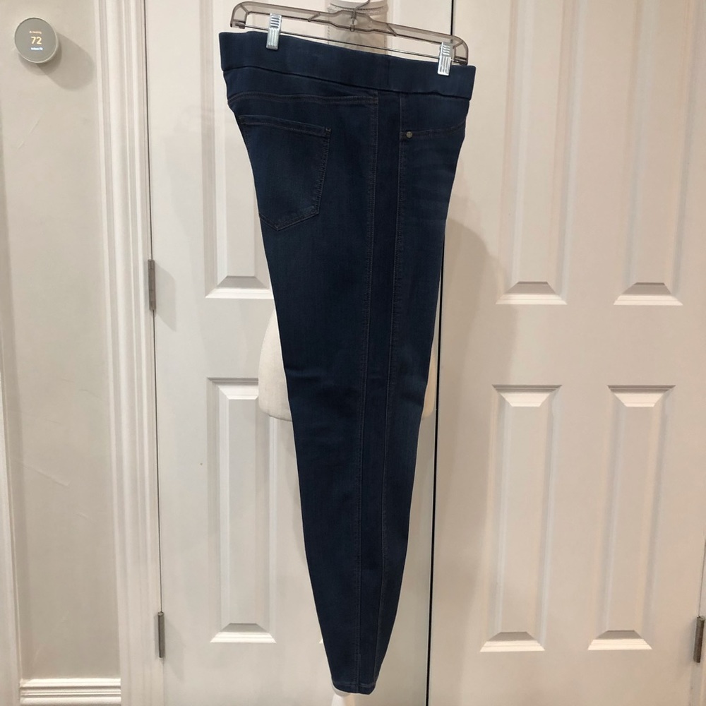 Liverpool skinny ankle dark denim jeans size 16